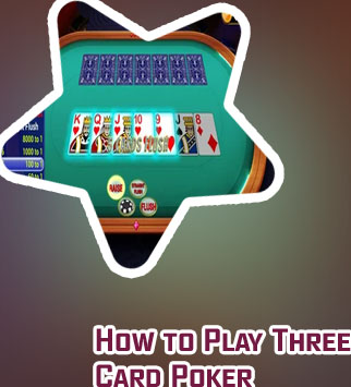 3 card poker flush
