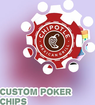 Custom printed poker chips