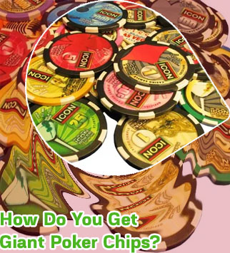 Giant poker chips