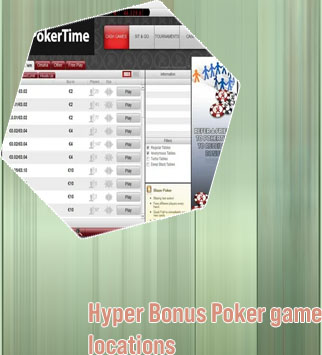 Hyper bonus poker