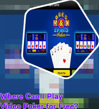 Learn video poker online free