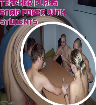 Student strip poker
