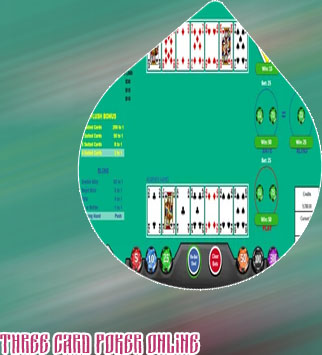 Three card poker progressive