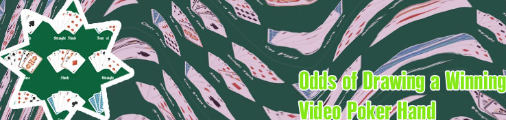 Video poker hands